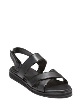 Cole Haan Mirabelle Leather Multi-Strap Slingback Sandal